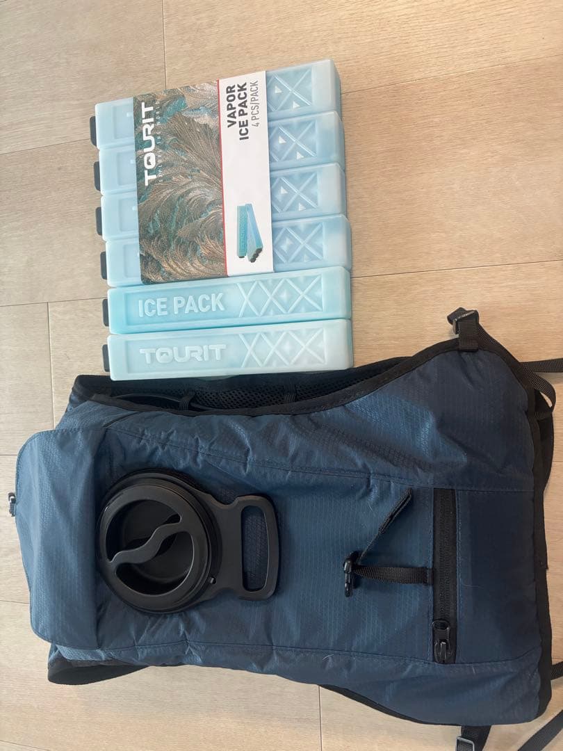 山善水冷服Direct Cool 対応保冷剤2セット付き