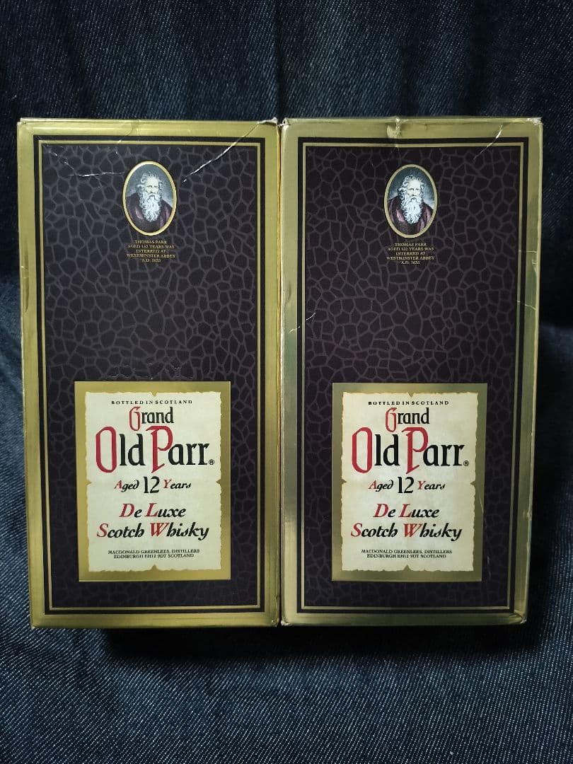 Old Parr 12年 スコッチウイスキー 2本セット