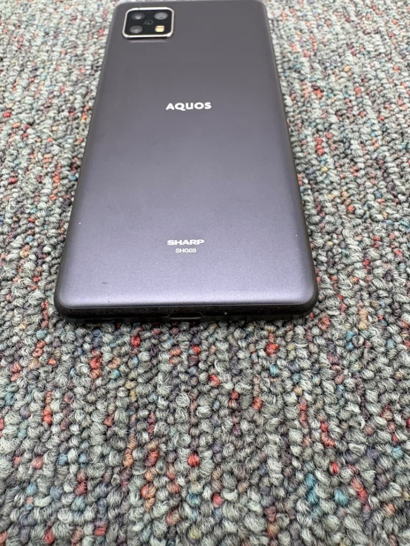 SHARP　AQUOS sense5G　SHG03　スマホ　simフリー　973