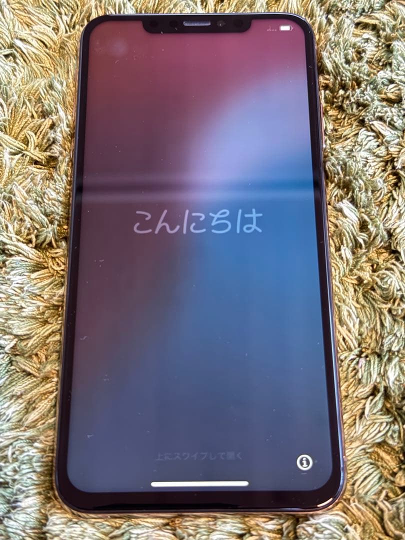 iPhone XS Max ゴールド 256GB Simフリー 本体と携帯ケース