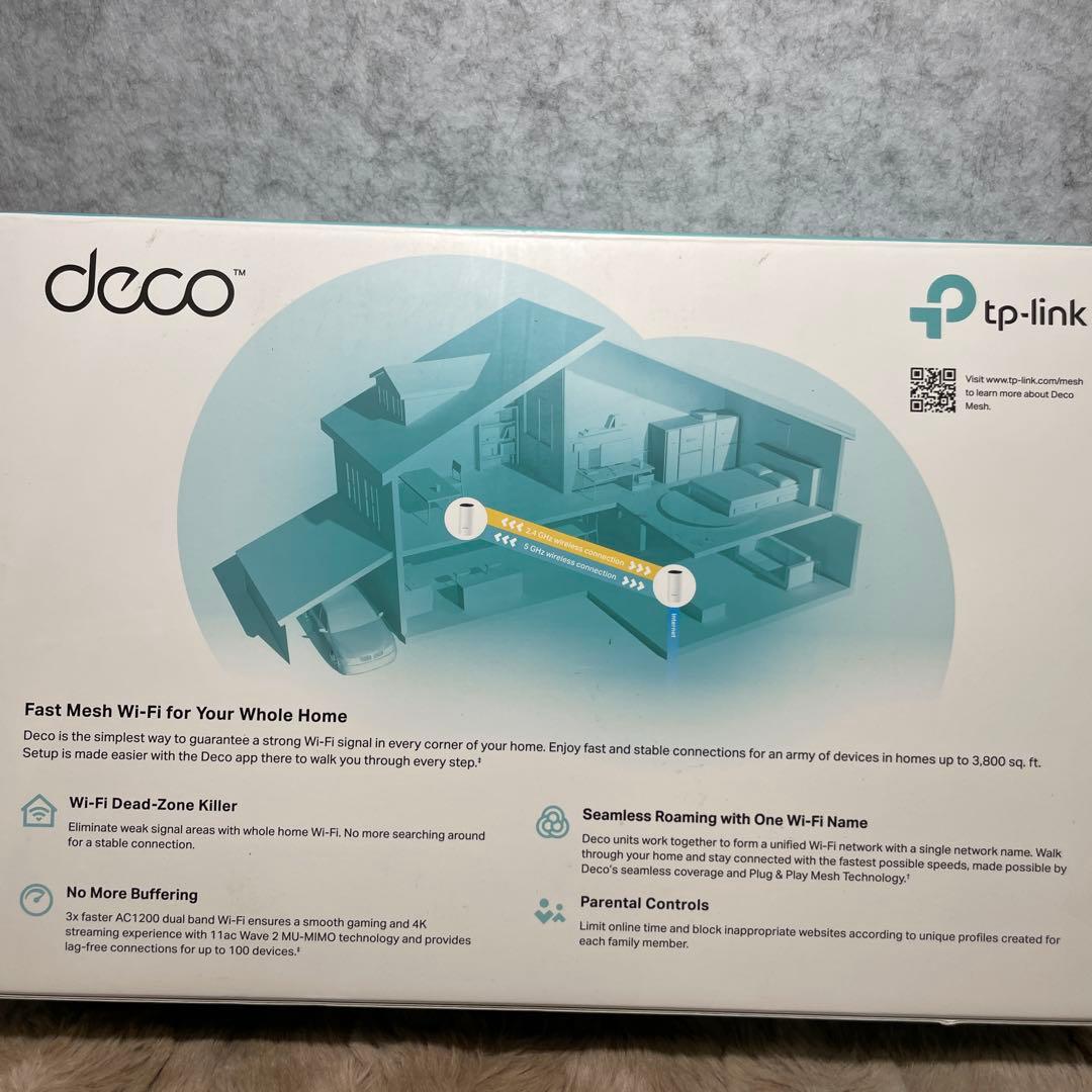 TP-LINK Deco M4 [AC1200 メッシュWi-Fiユニット]