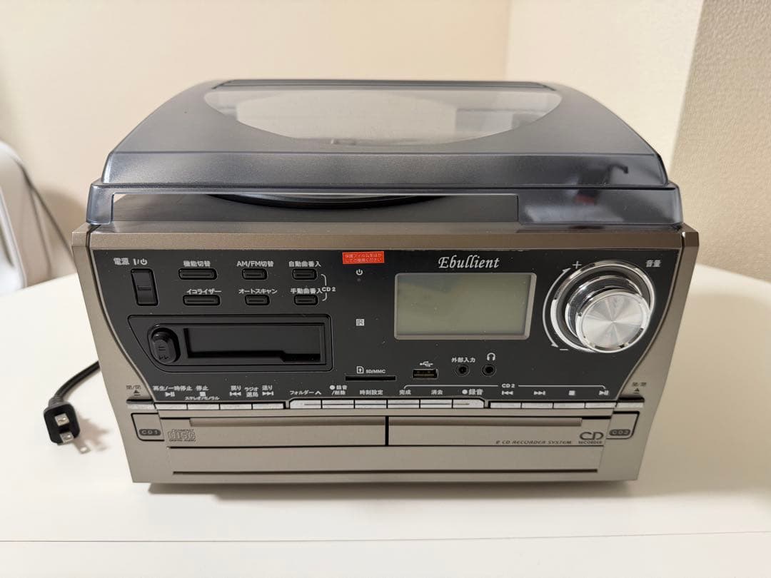 TCDR-921EC イコライザー機能付きマルチレコードプレーヤー