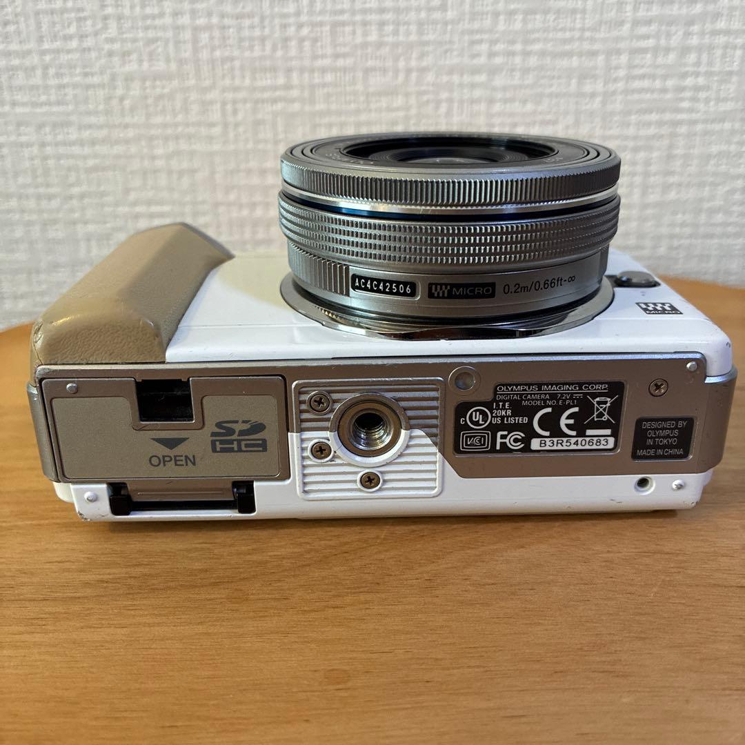 【ジャンク】OLYMPUS ミラーレス一眼カメラ E-PL1 レンズセット