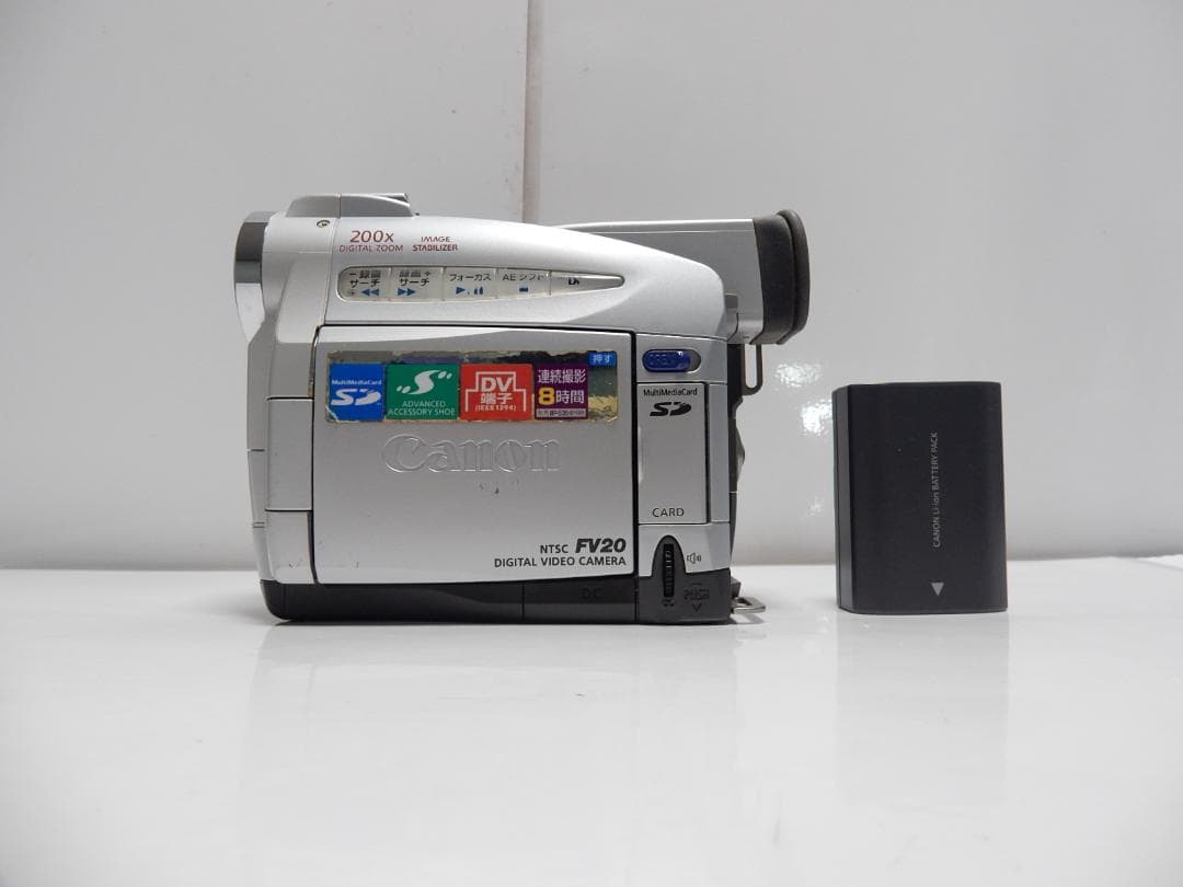 希少　大人気　訳有り　動作品　キャノン　Canon DM-FV20 ビデオカメラ