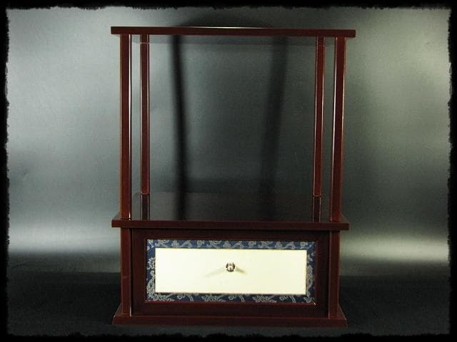 袋棚 南坊棚 茶道南坊流 明鏡庵 家元 中野 宗寿 茶道具 棚物 12 g20