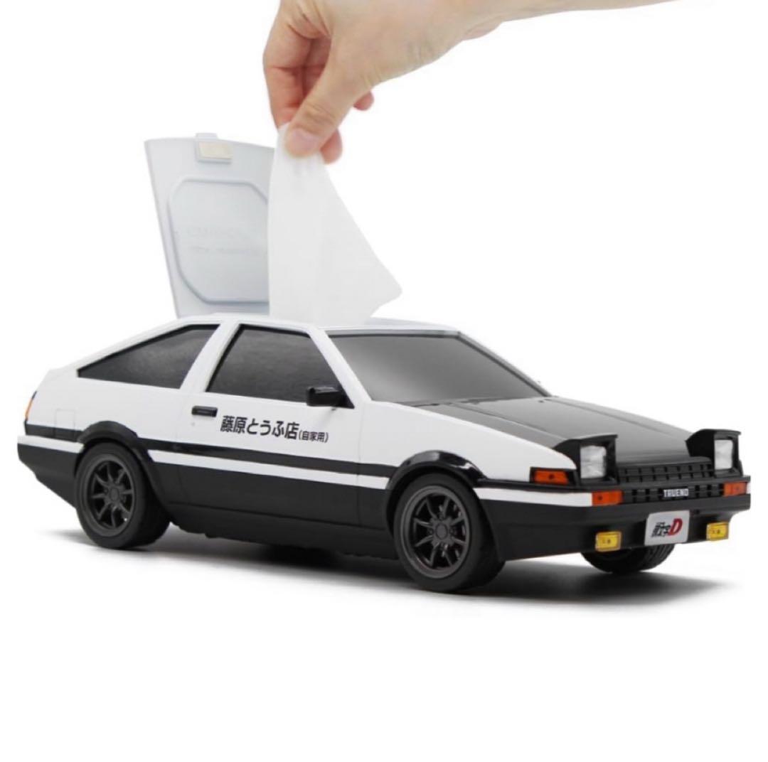 TOYOTA AE86 Initial D ウェットティッシュケース　後期版