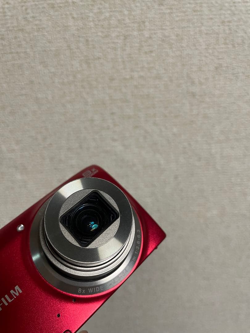 Fujifilm コンパクトデジタルカメラ レッド　FINEPIX JZ700