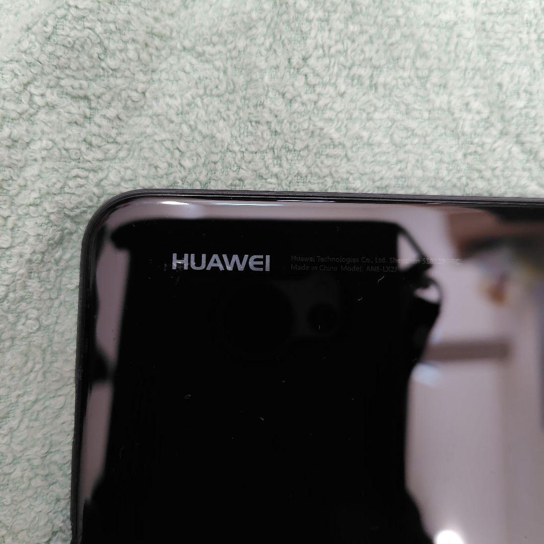 【HUAWEI】 P20lite ブラック スマートフォン本体 SIMフリー