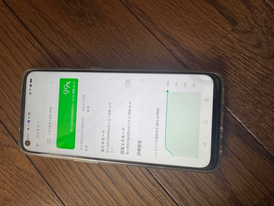 OPPO A54 5G 本体 ホワイト