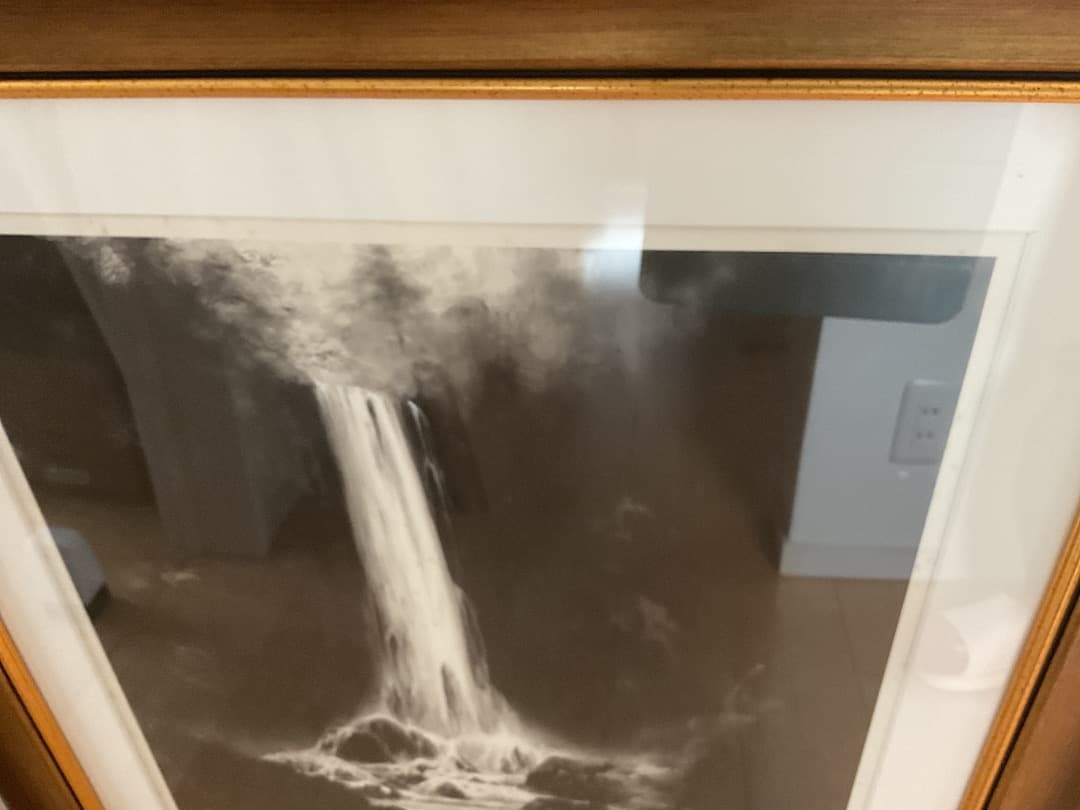 島倉仁　Water fall　秘蔵の滝　美術品