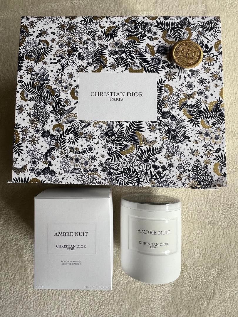 Christian Dior Ambre Nuit アロマキャンドル　250g