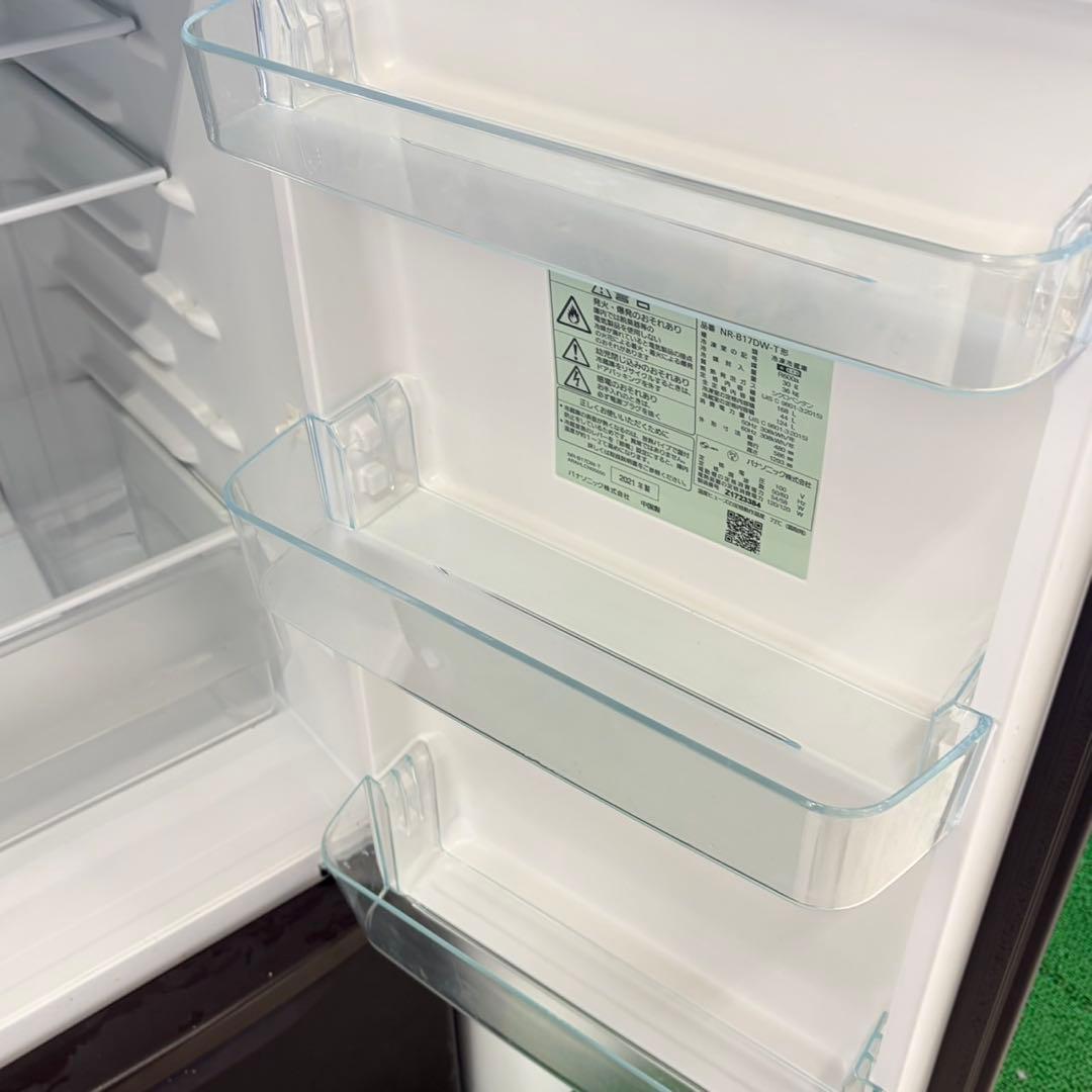 835 安心のパナソニック３点セット！！冷蔵庫　洗濯機　電子レンジ　小型　単身用
