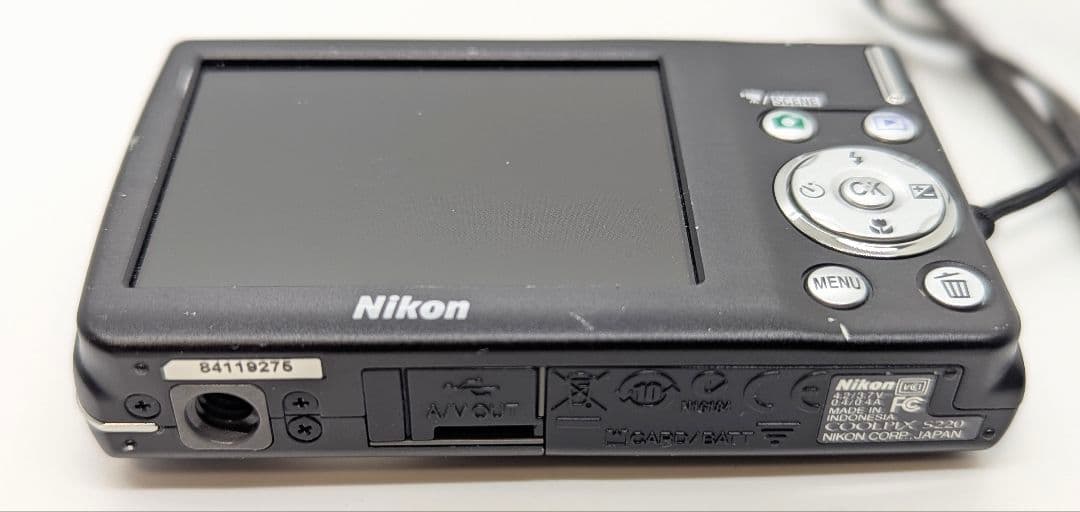 Nikon COOLPIX S220 10MP コンパクトデジタルカメラ 可動品