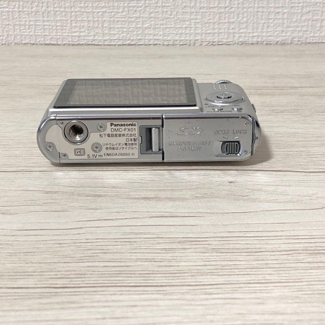 人気【美品】動作品 Panasonic LUMIX DMC-FX01 コンデジ