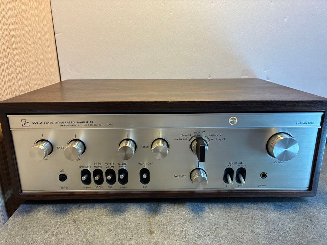 ラックス アンプ Amplifier SQー503x