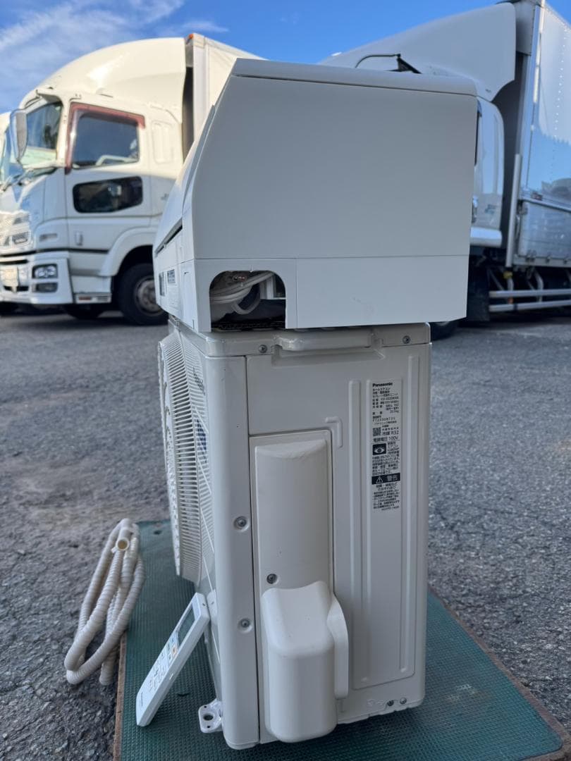 M パナソニックルームエアコン CS-222DEXK 6畳用2022年製100V
