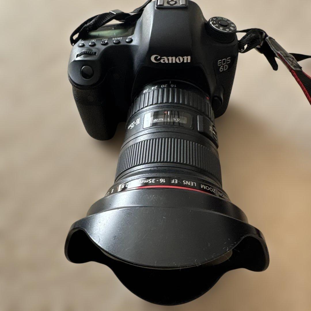 Canon キャノンEOS6D 望遠100-400mm 広角16-35mm 1式