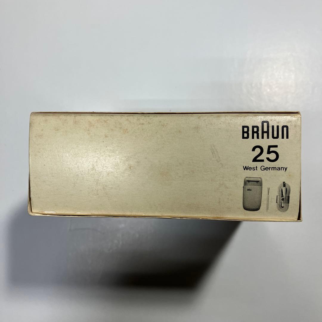 BRAUN スタンダード standard 25 電気シェーバー