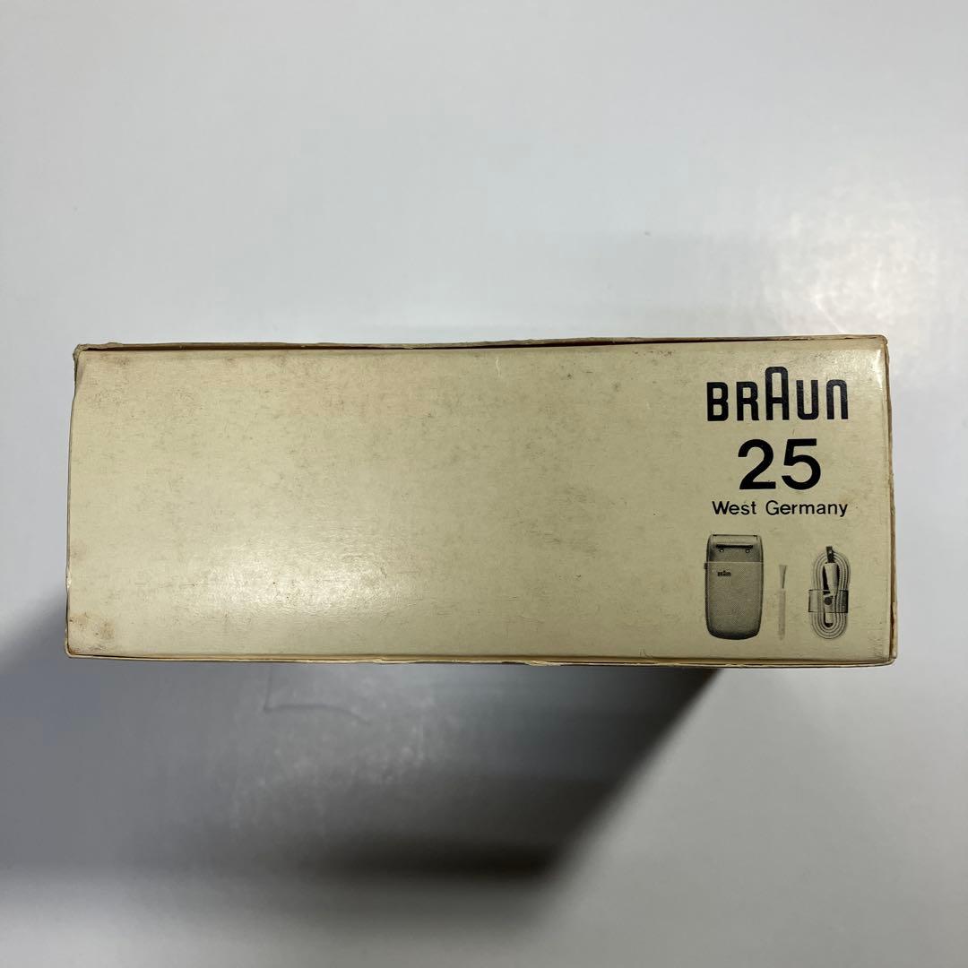 BRAUN スタンダード standard 25 電気シェーバー