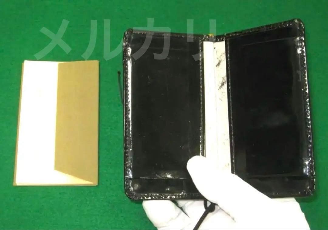 名刺入れ　メモ帳　旧警察手帳　レプリカ　東京支店