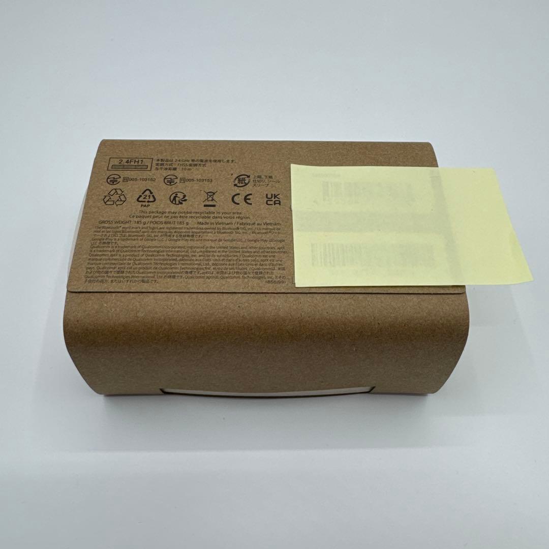【新品未開封】nwmMBE001BA ヌーム ワイヤレスイヤホン ダークブラウン