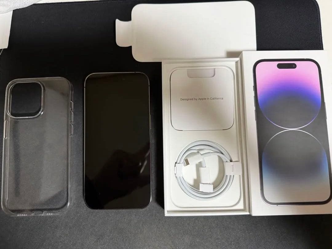 Apple iPhone 14 Pro ディープパープル 本体 128GB85%