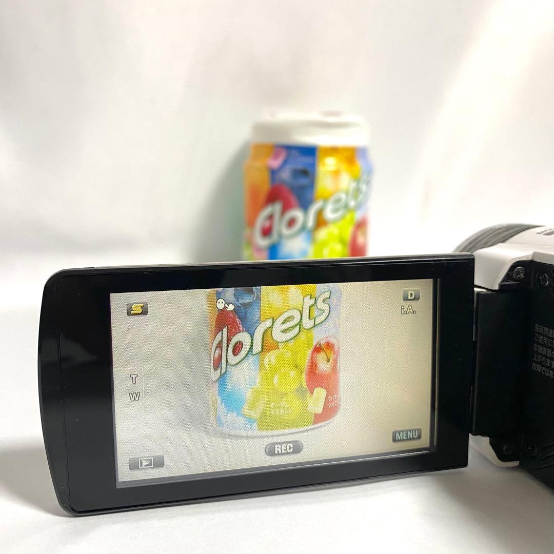JVC Everio GZ-HM390-W エブリオ ビデオカメラ