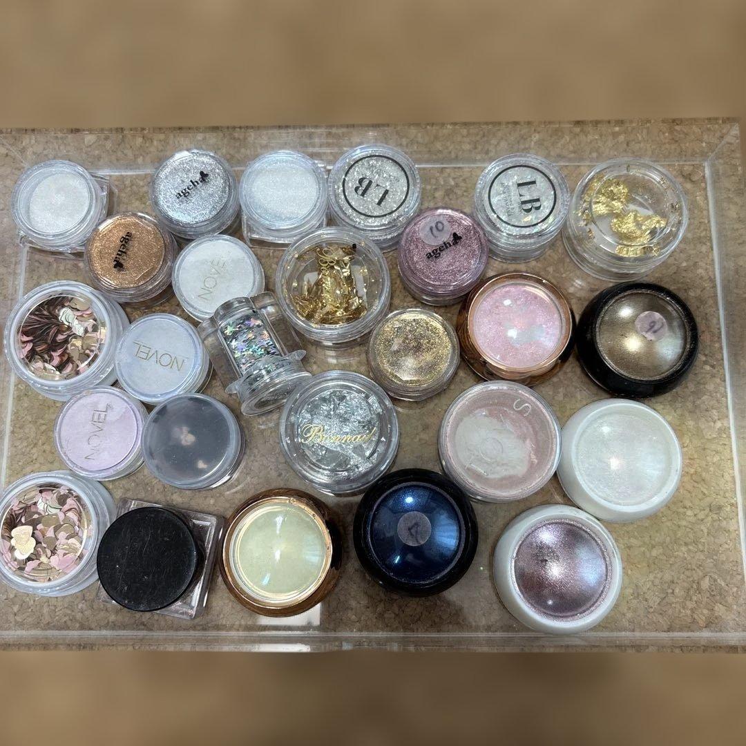 り*♡様 ネイルグッズ グリッター ラメ ホロ シェル等 まとめ売り 大量