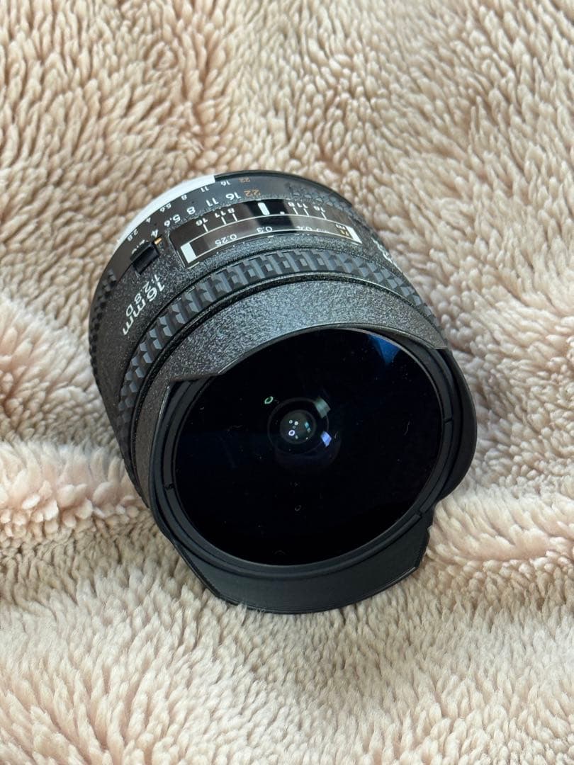【美品】Nikon ニコン 16mm F2.8 D フィッシュアイ レンズ