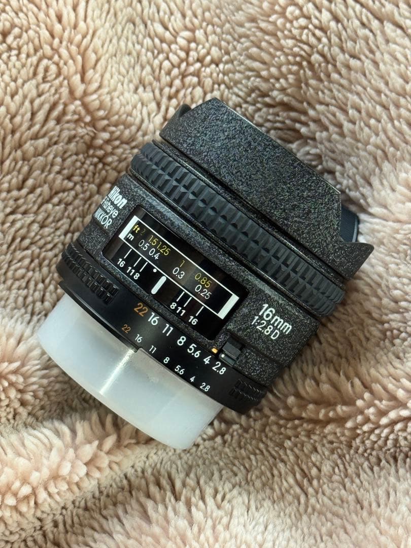 【美品】Nikon ニコン 16mm F2.8 D フィッシュアイ レンズ