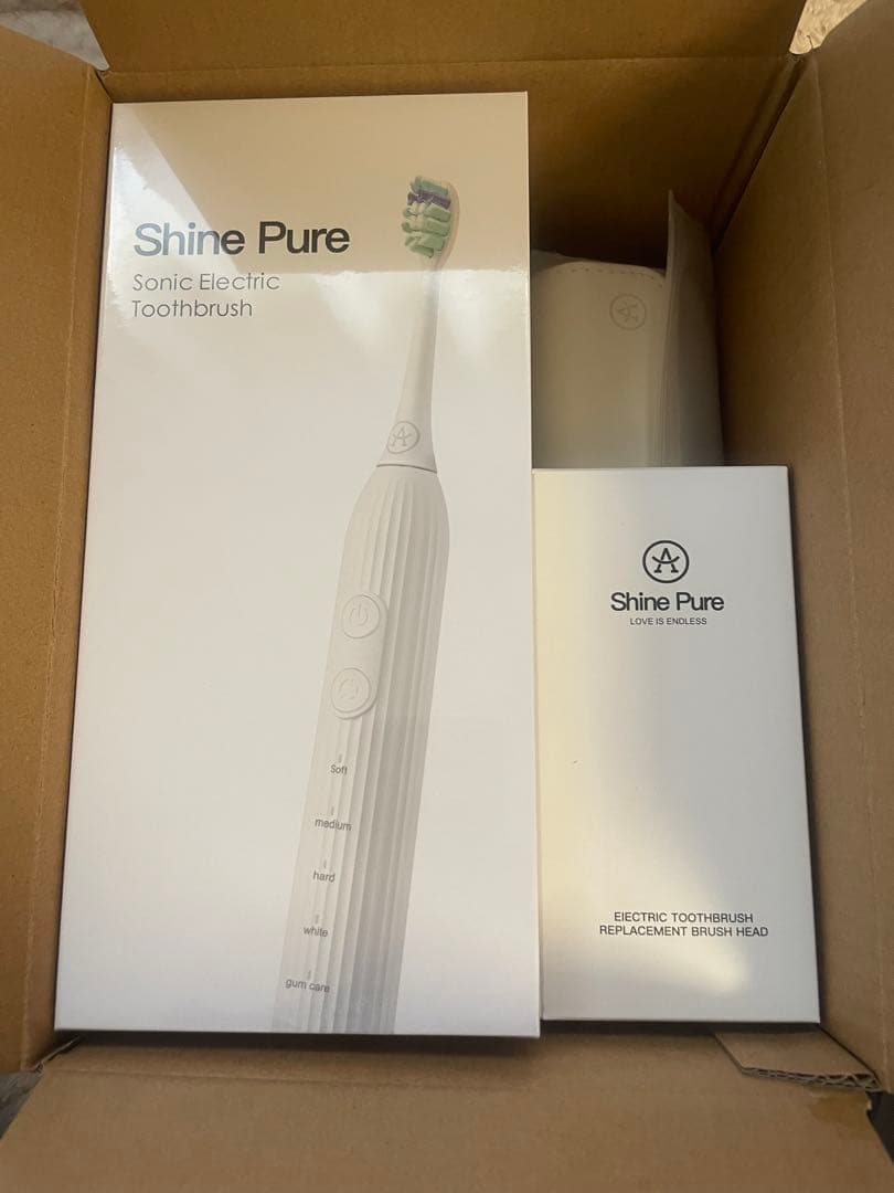 Shine Pure 音波電動歯ブラシセット 本体②