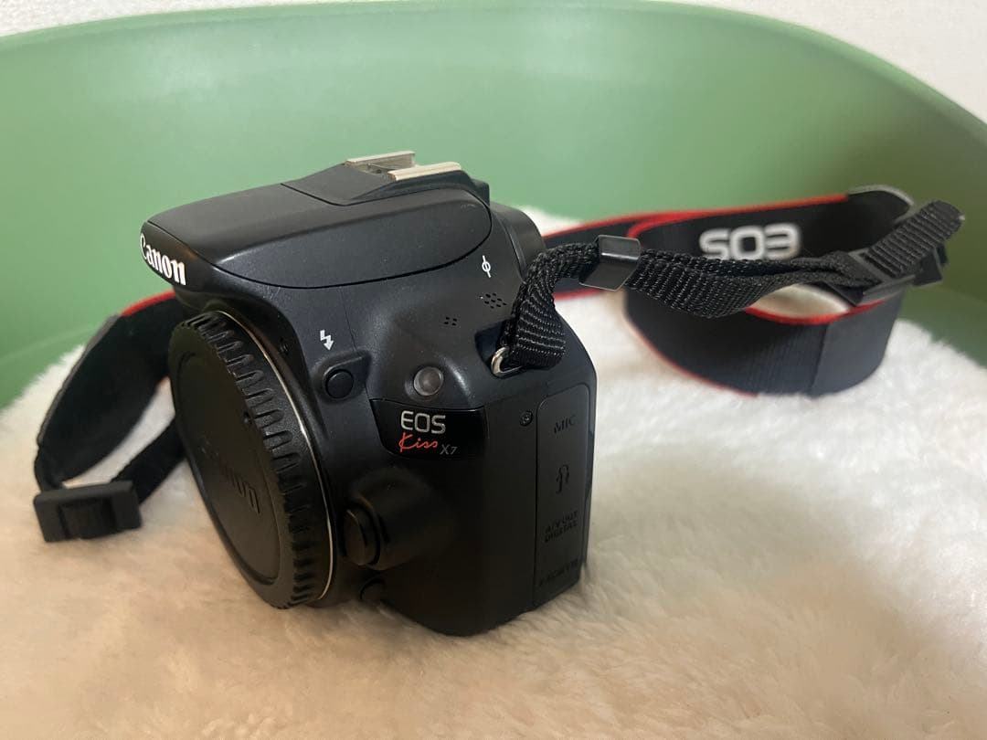 一眼レフ Canon EOS Kiss X7 レンズ3本 他付属セット