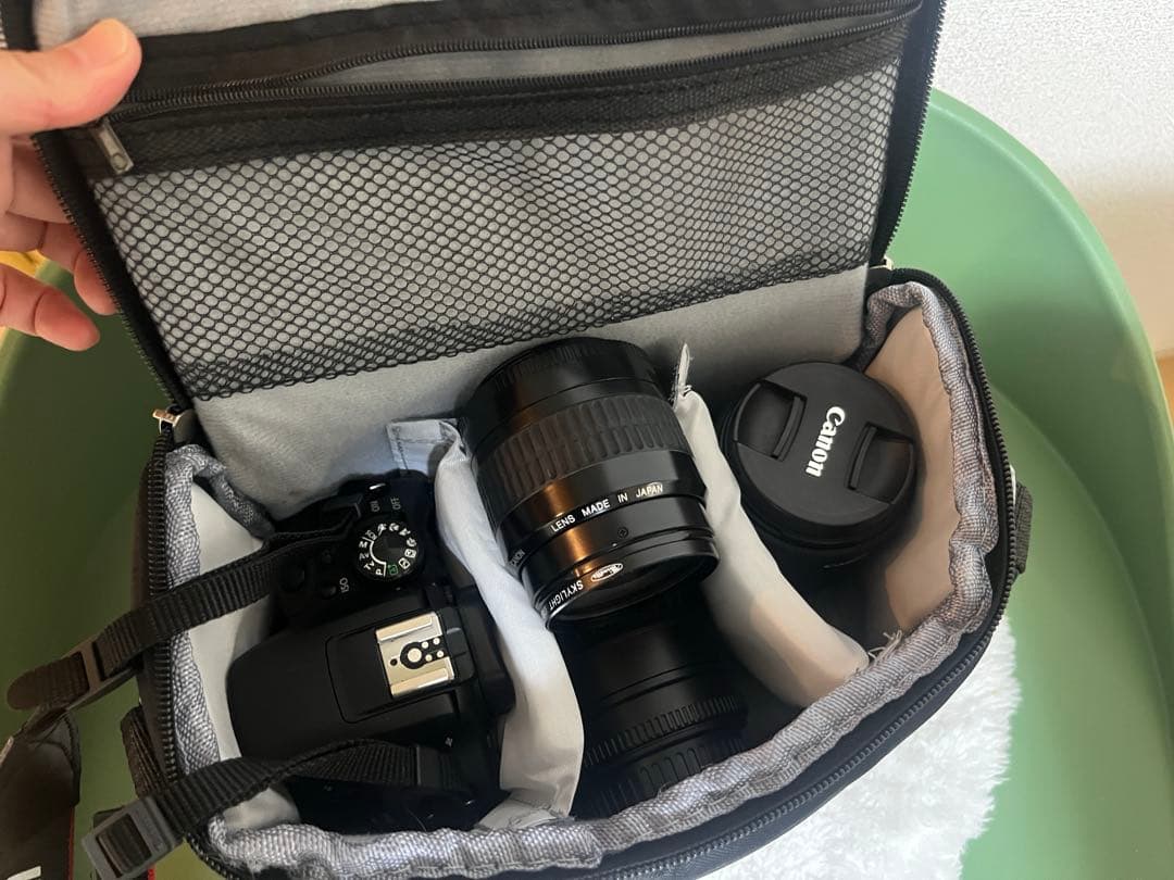 一眼レフ Canon EOS Kiss X7 レンズ3本 他付属セット