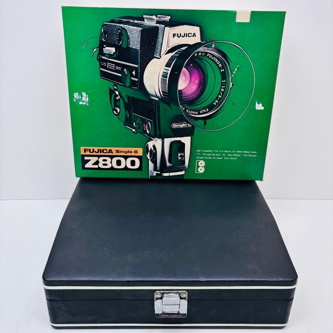【ジャンク】昭和レトロ　FUJICA シングル8 Z800 カメラ