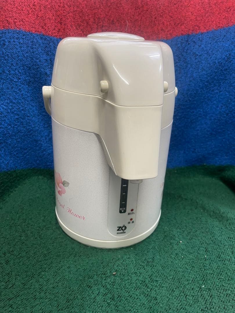 象印 電気エアーポット CWGK-22 2.2L ロイヤルフラワー
