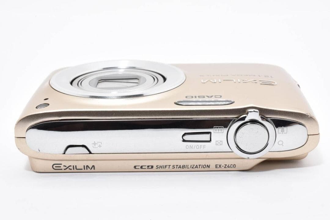 カシオ　CASIO EXILIM EX-Z400 ゴールド ＃A468