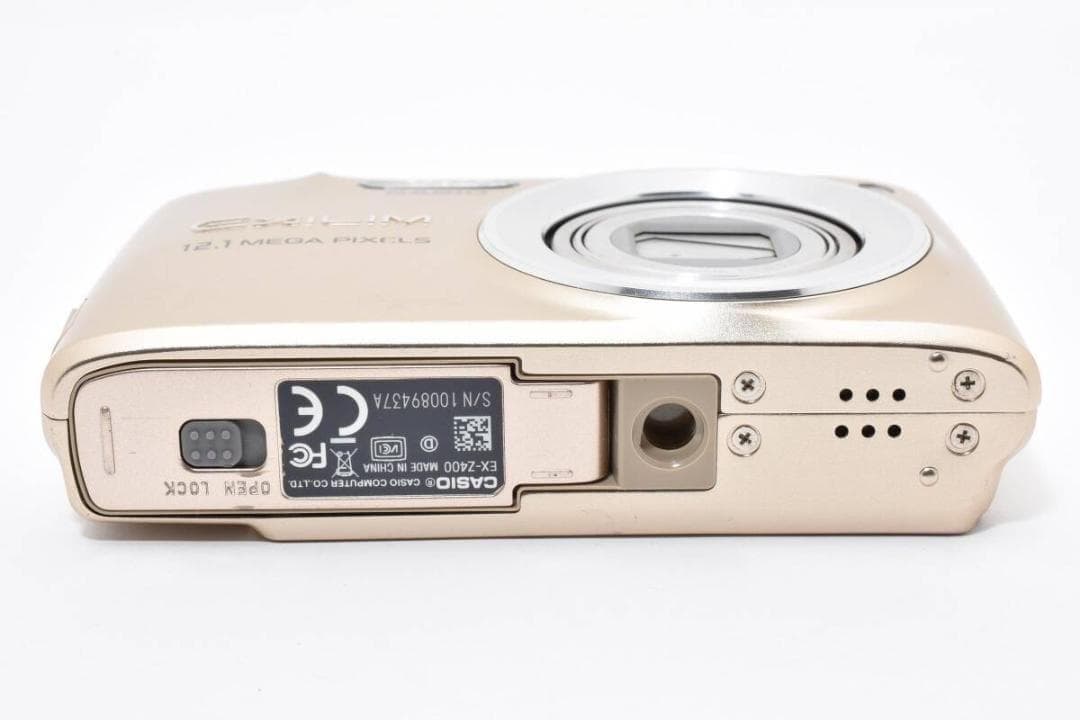 カシオ　CASIO EXILIM EX-Z400 ゴールド ＃A468