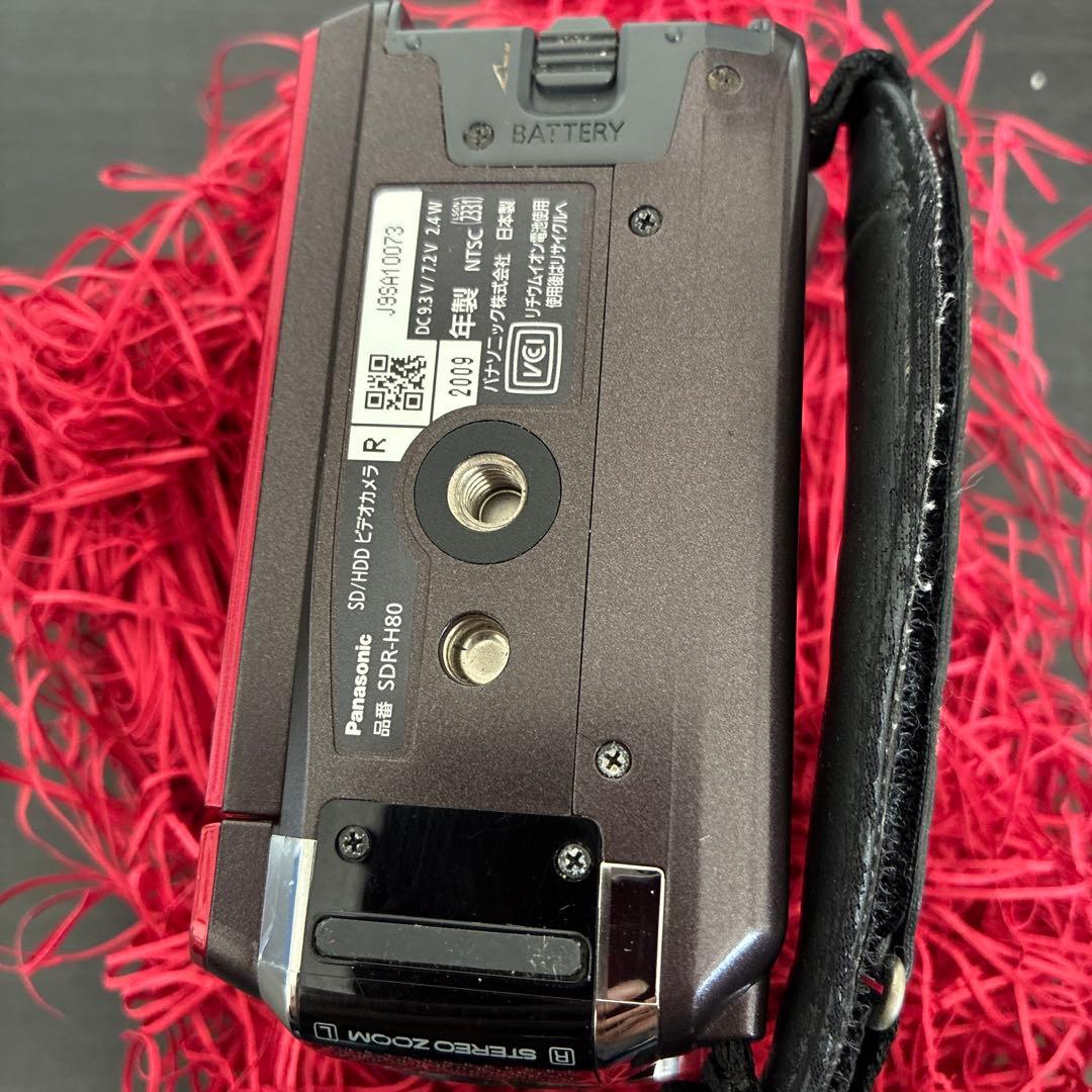 #1152 Panasonic SDR-H80 HDDビデオカメラ 70x