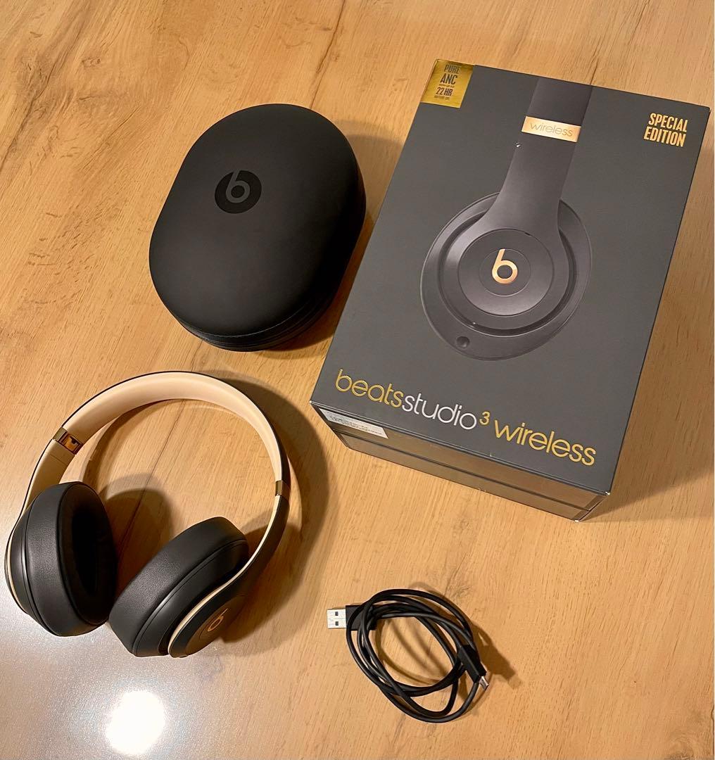 【限定セール】beats studio 3ワイヤレス ヘッドホン シャドーグレー