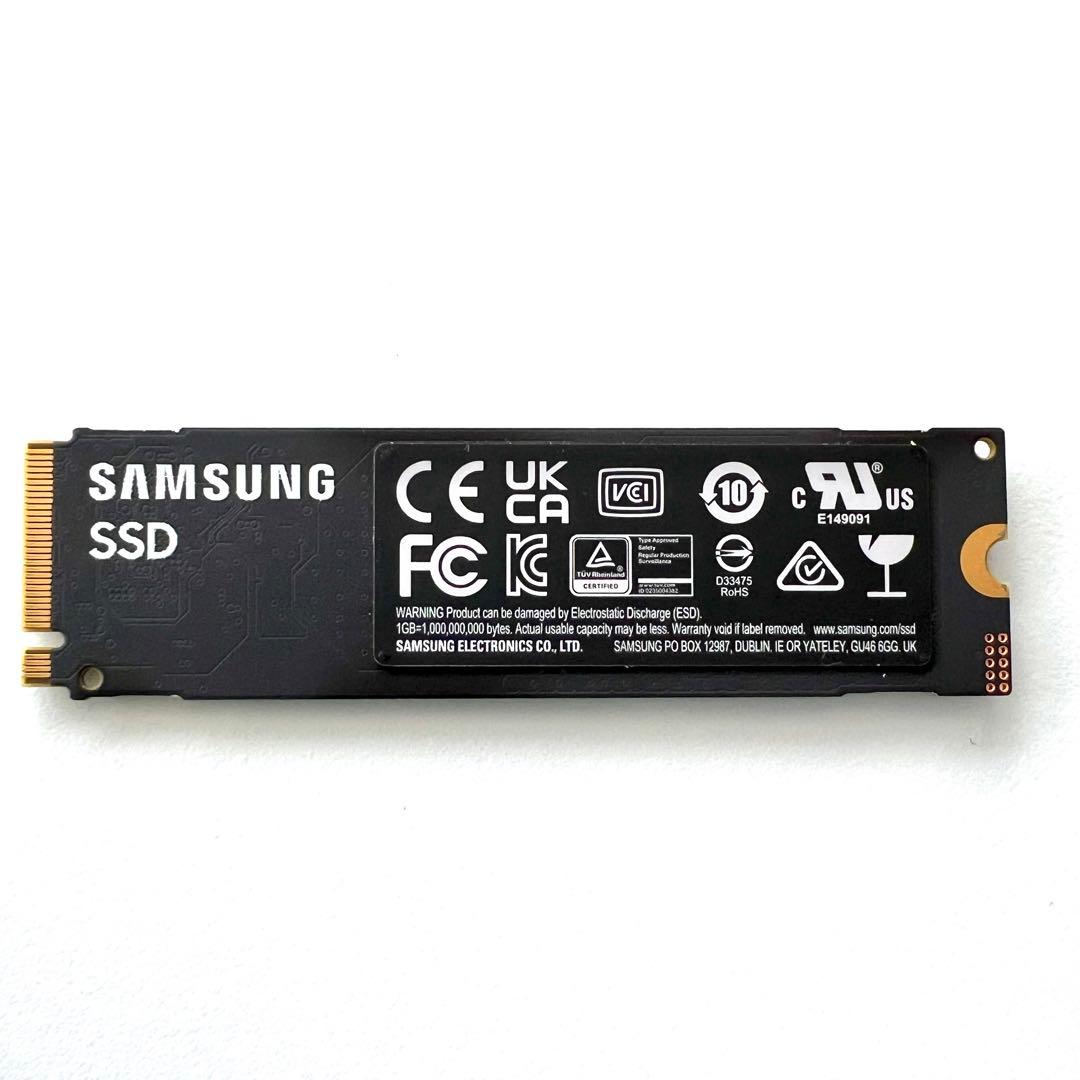 Samsung 990 EVO 1TB 動作確認済