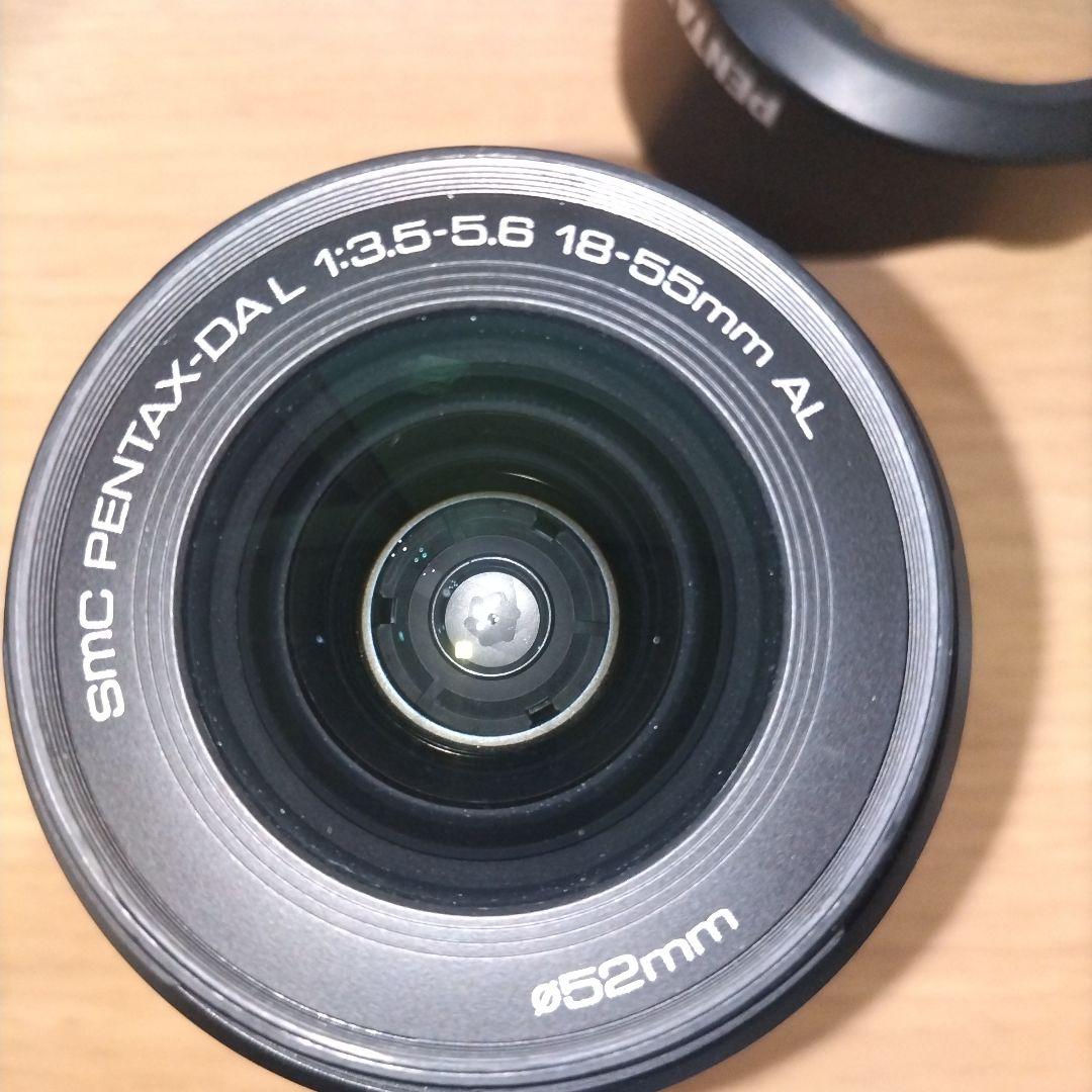 ペンタックス　PENTAX K-x レンズキット　ライトグリーン　単三電池駆動