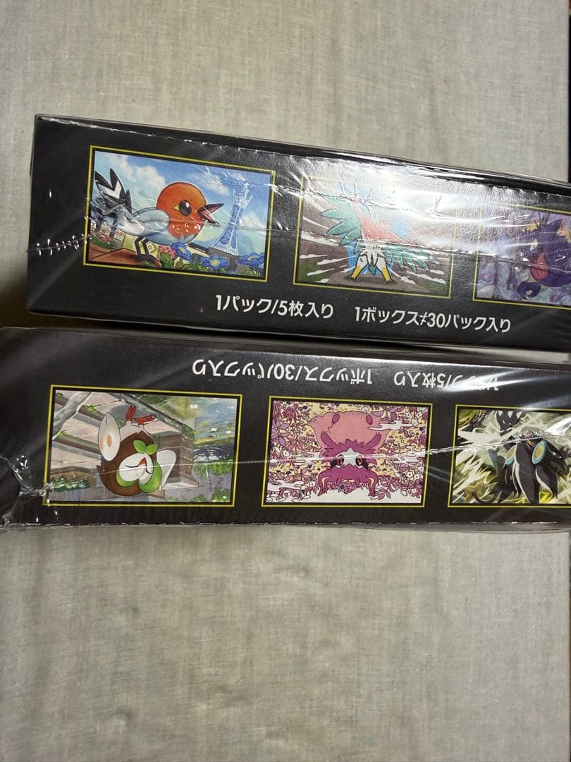 ポケモンカード　ムニキスゼロ2box 未開封シュリンク付