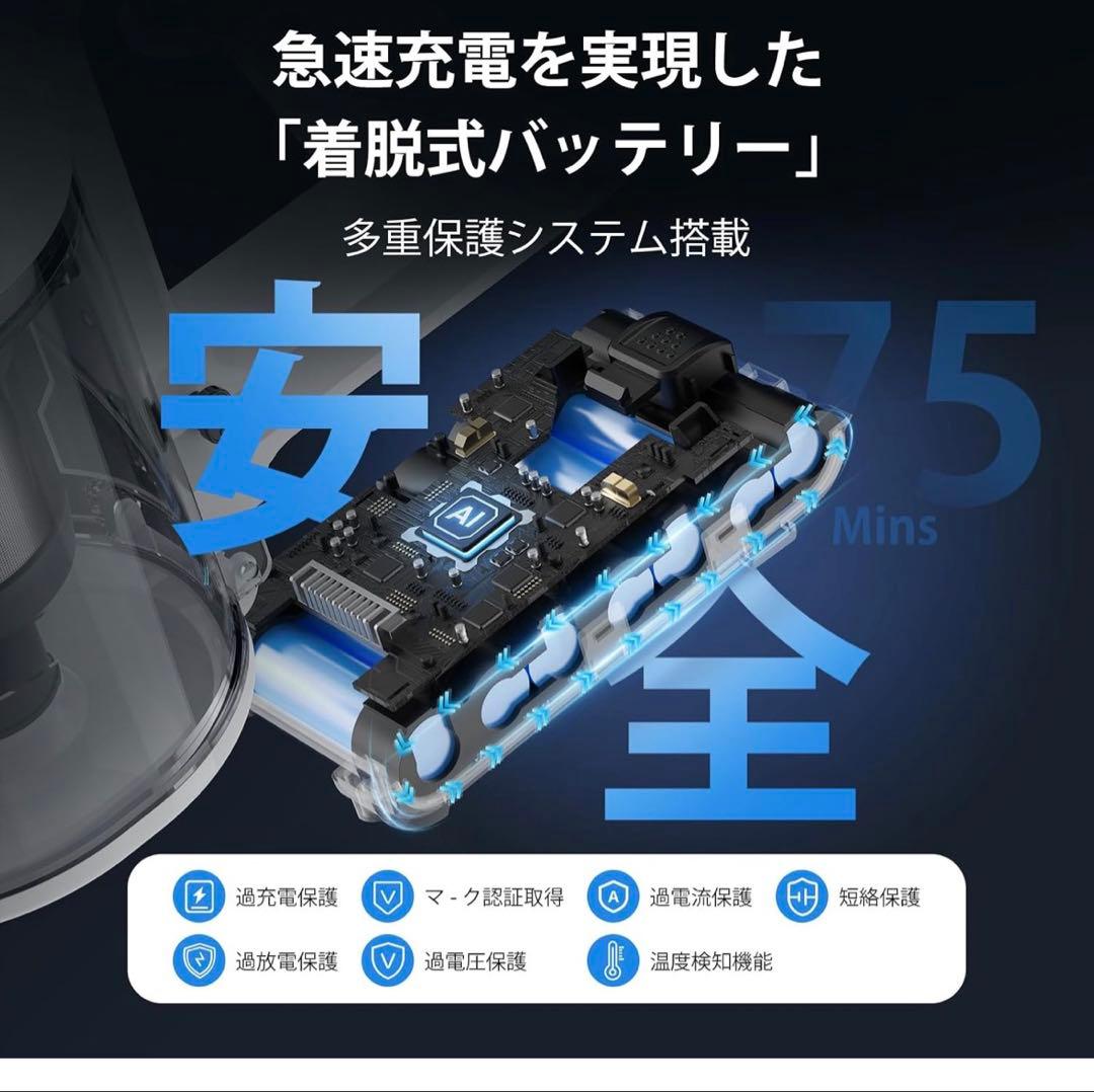 Temaku 掃除機 コードレス　先行発売　業界初除菌機能搭載