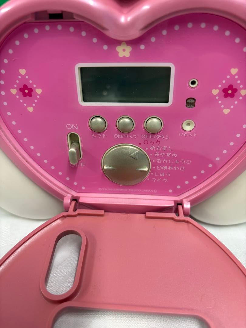 ✨レア✨レトロなでっかいキティーちゃん目覚まし時計【ジャンク】