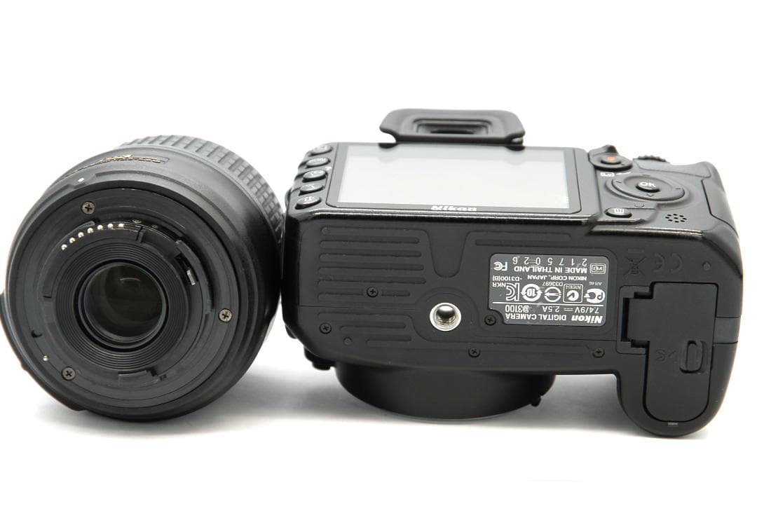 動作品 Nikon D3100 18-55 VR レンズキット スマホ転送
