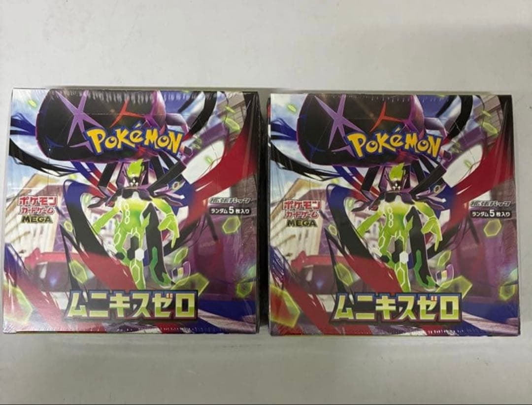 ポケモンカード　ムニキスゼロ新品未開封シュリンク付き2BOX