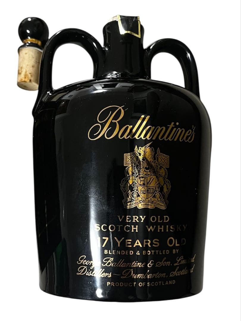 Ballantine's 17 Years Old スコッチウイスキー黒陶器