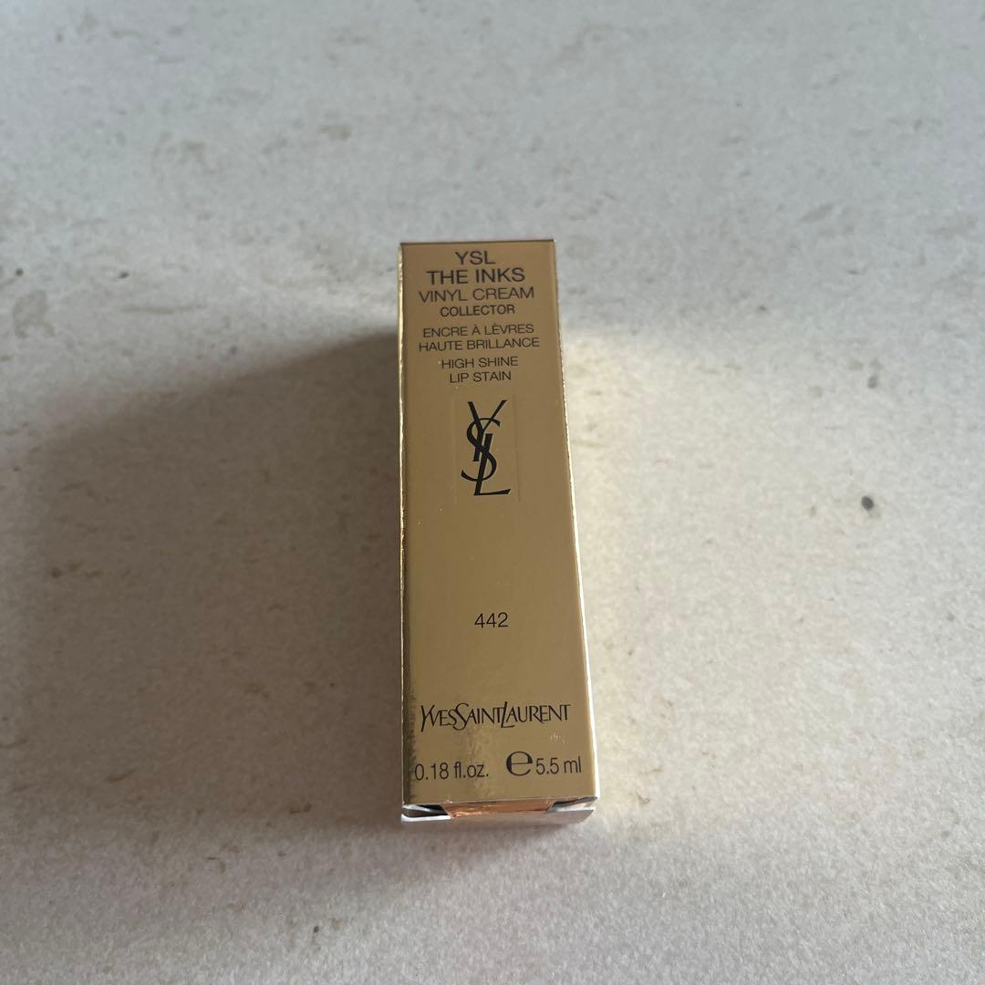 YSL ザ インクス ヴィニルクリーム　442 限定　コレクター　カプチーノキス