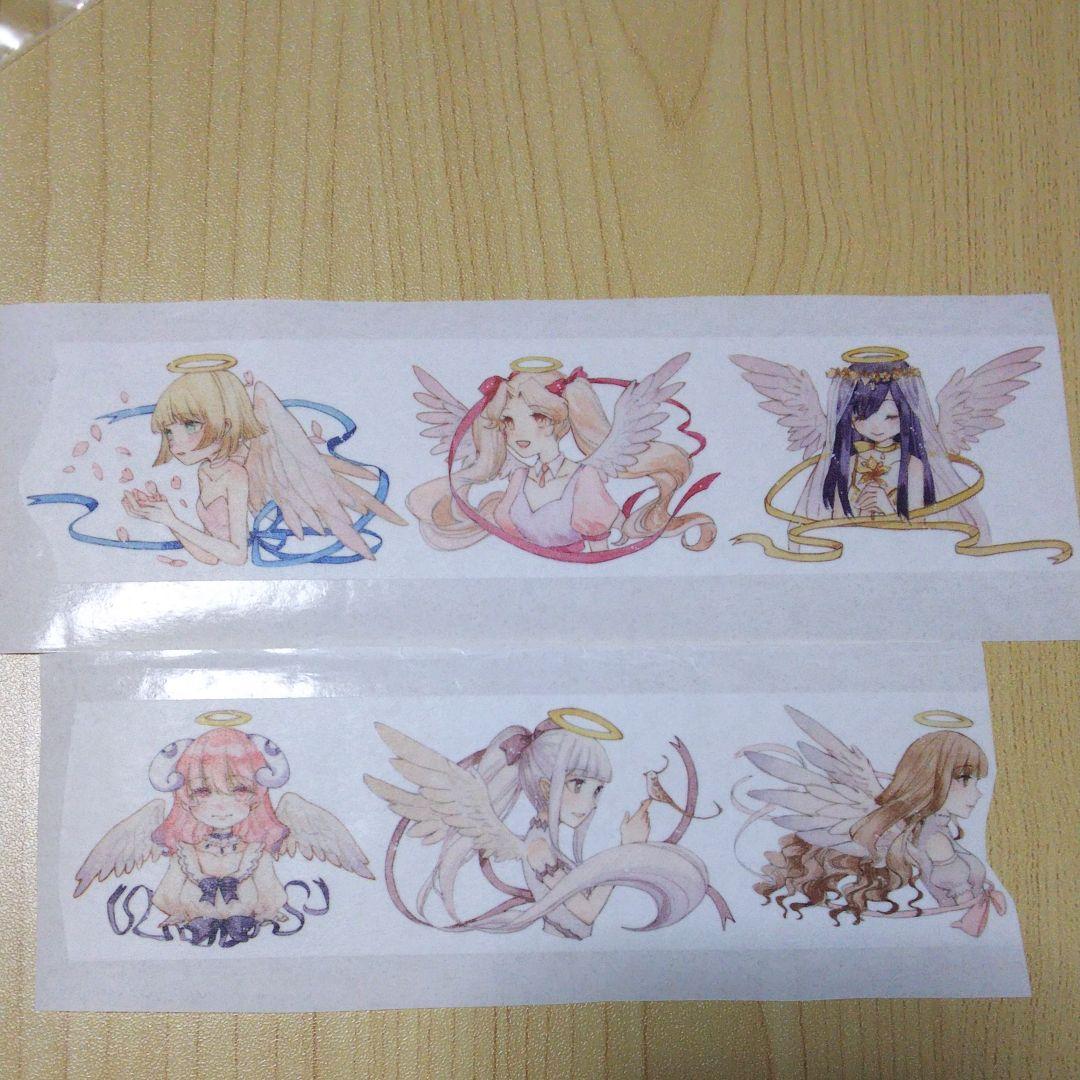 切り売り 人物マステ 35