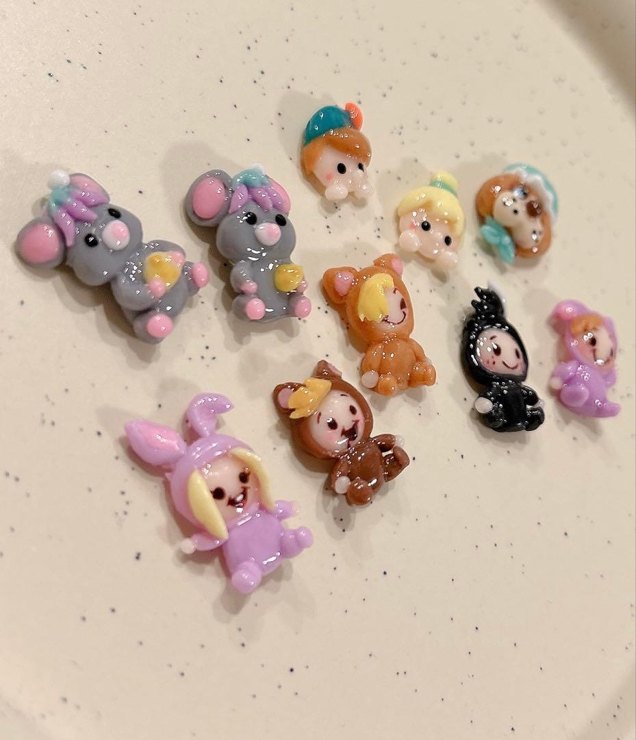 ネイルパーツ ナナ ピーターパン ディズニー ファンタジースプリングス
